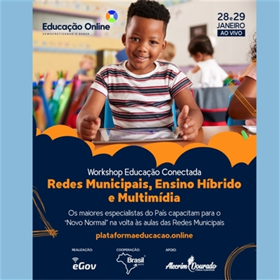 Workshop Educação Conectada: Redes Municipais, Ensino Híbrido e Multimídia